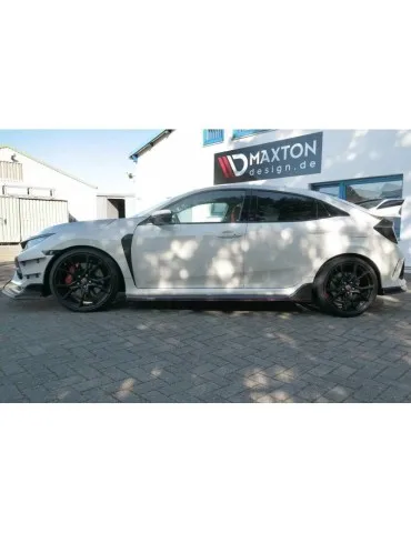 Extension / Rajout de Bas de caisse sport HONDA CIVIC X TYPE R - Maxton