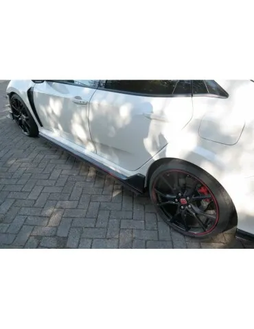 Extension / Rajout de Bas de caisse sport HONDA CIVIC X TYPE R - Maxton