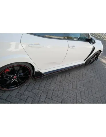 Extension / Rajout de Bas de caisse sport HONDA CIVIC X TYPE R - Maxton