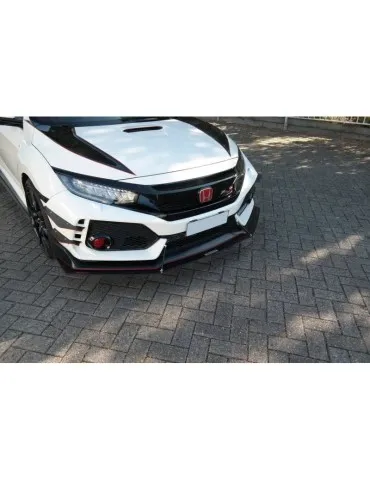 Lame de Pare-chocs sport Avant V.1 HONDA CIVIC X TYPE R - Maxton