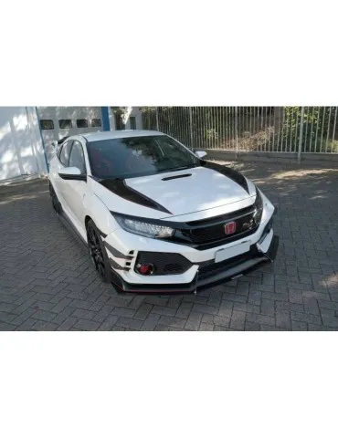 Lame de Pare-chocs sport Avant V.1 HONDA CIVIC X TYPE R - Maxton