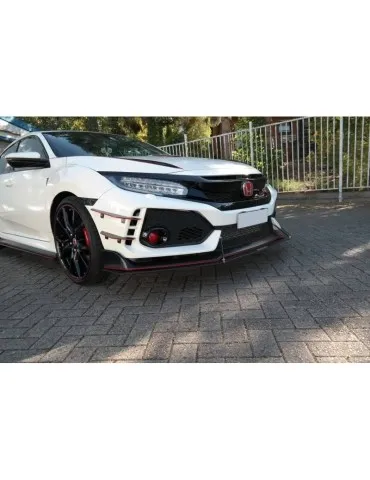 Lame de Pare-chocs sport Avant V.1 HONDA CIVIC X TYPE R - Maxton