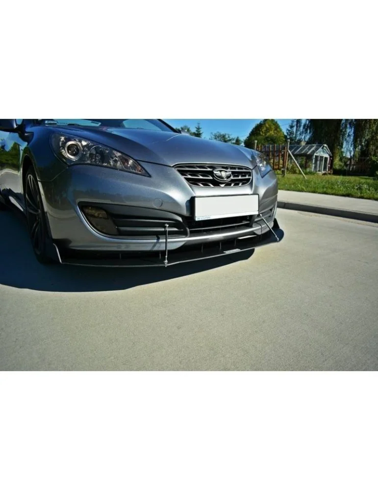Lame de Pare-chocs sport Avant HYUNDAI GENESIS COUPÉ Mk.1 - Maxton