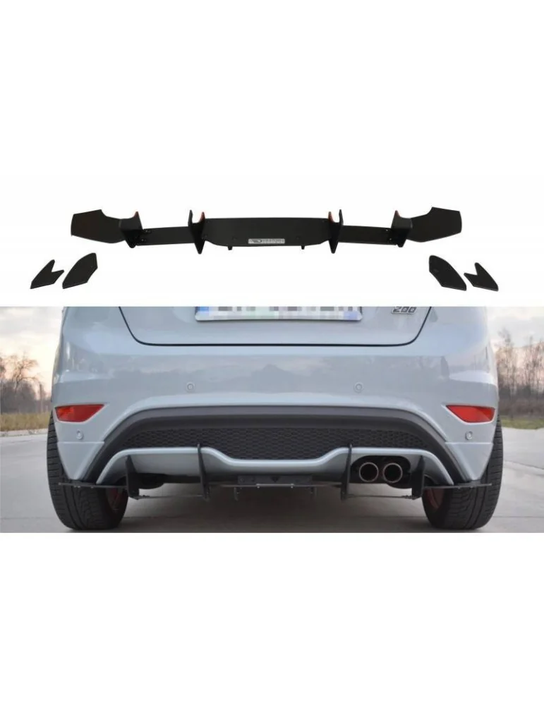 Diffuseur Arrière V.2 FORD FIESTA Mk7 ST FL - Maxton