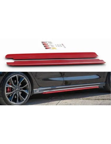 Set des diffeuseur de Bas de caisse V.2 HYUNDAI I30 N MK3 - Maxton
