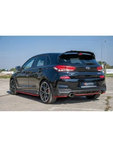 Lame de Pare-chocs Arrière V.2 HYUNDAI I30 N MK3 Hatchback - Maxton