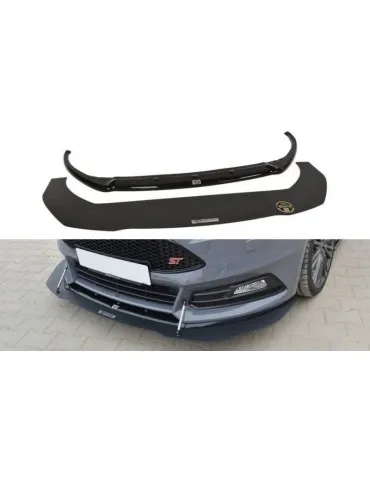 Lame de Pare-chocs Hybrid Avant V.1 FORD FOCUS ST MK3 FL - Maxton