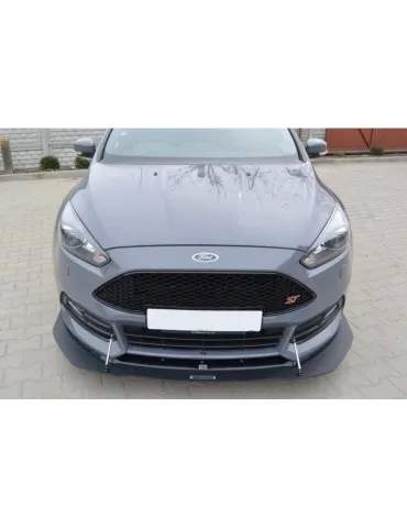 Lame de Pare-chocs Hybrid Avant V.1 FORD FOCUS ST MK3 FL - Maxton