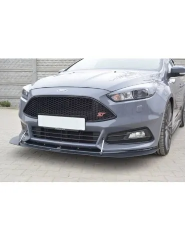 Lame de Pare-chocs Hybrid Avant V.1 FORD FOCUS ST MK3 FL - Maxton