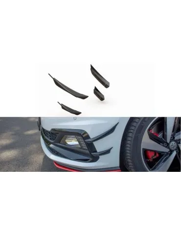 Déflecteurs d'air / Appuis de Pare-chocs Avant (Déflecteurs d'air) VW Polo GTI Mk 6 - Maxton