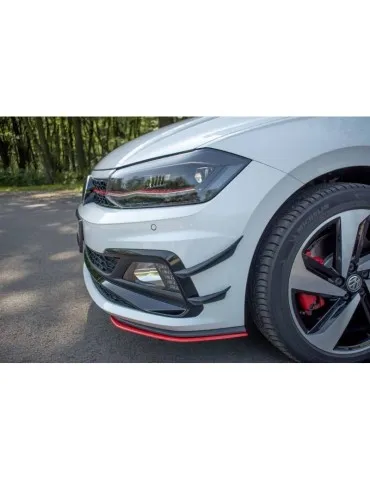 Déflecteurs d'air / Appuis de Pare-chocs Avant (Déflecteurs d'air) VW Polo GTI Mk 6 - Maxton