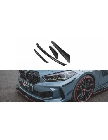Déflecteurs d'air / Appuis de Pare-chocs Avant (Déflecteurs d'air) BMW 1 F40 M-Pack / M135i - Maxton
