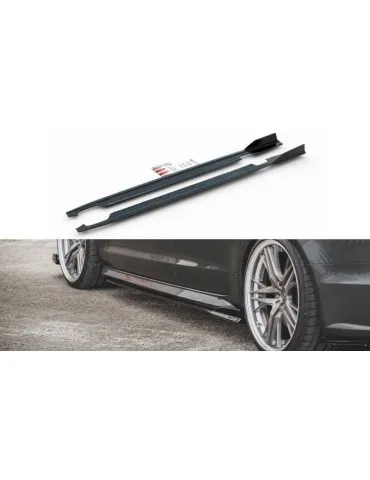 Lame de Bas de caisse AUDI S6 / A6 S-LINE C7 FL - Maxton
