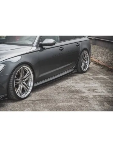 Lame de Bas de caisse AUDI S6 / A6 S-LINE C7 FL - Maxton