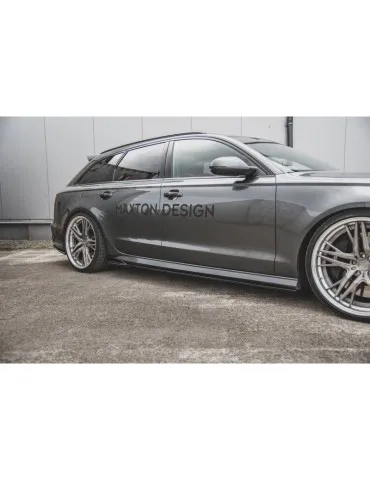Lame de Bas de caisse AUDI S6 / A6 S-LINE C7 FL - Maxton