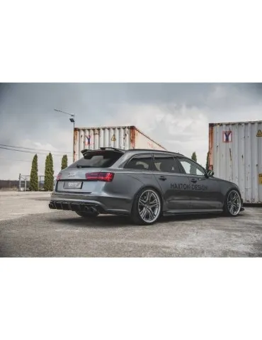 Lame de Bas de caisse AUDI S6 / A6 S-LINE C7 FL - Maxton