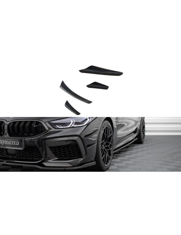 Déflecteurs d'air / Appuis de Pare-chocs Avant (Déflecteurs d'air) BMW M8 Gran Coupe F93 - Maxton