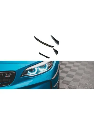 Déflecteurs d'air / Appuis de Pare-chocs Avant (Déflecteurs d'air) BMW M2 F87 - Maxton