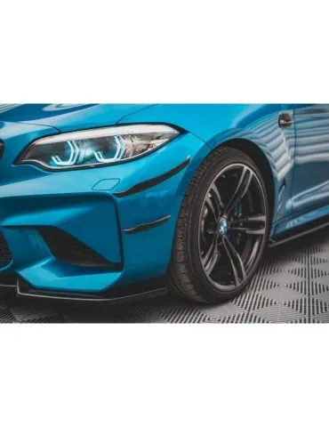 Déflecteurs d'air / Appuis de Pare-chocs Avant (Déflecteurs d'air) BMW M2 F87 - Maxton