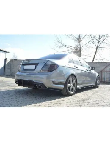 Diffuseur Arrière V.1 MERCEDES C W204 AMG-Line (Facelift) - Maxton
