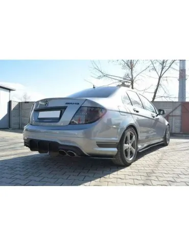 Diffuseur Arrière V.2 MERCEDES C W204 AMG-Line (Facelift) - Maxton