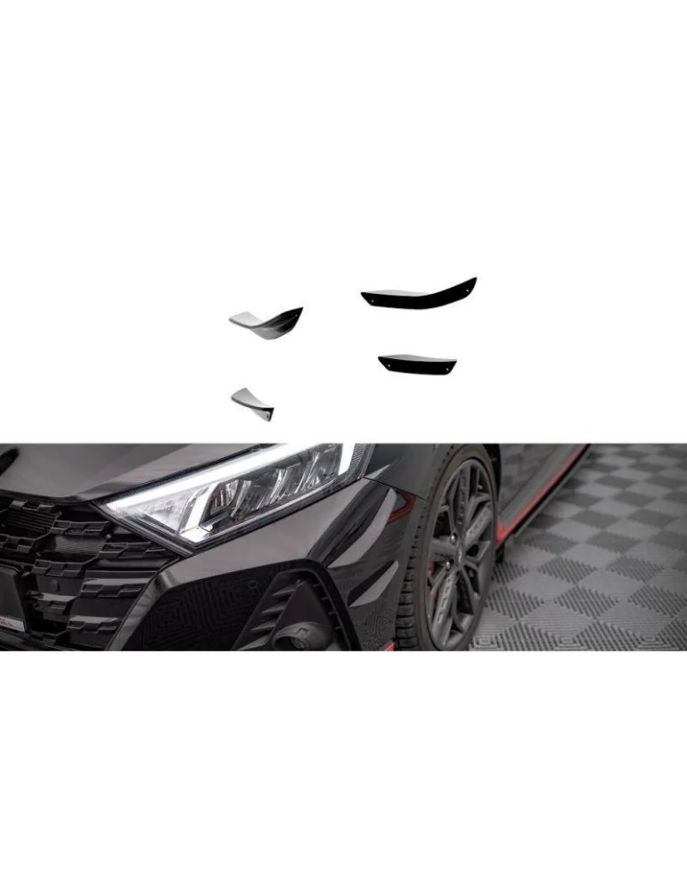 Déflecteurs d'air / Appuis de Pare-chocs Avant (Déflecteurs d'air) HYUNDAI I20 N MK3 - Maxton