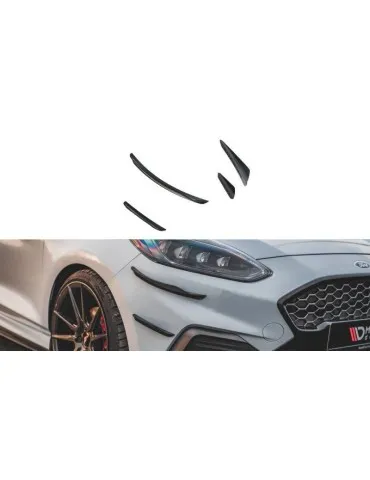 Déflecteurs d'air / Appuis de Pare-chocs Avant (Déflecteurs d'air) V.3 FORD FIESTA Mk8 ST / ST-LINE - Maxton