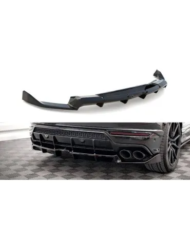 Diffuseur central Arrière (avec une barre verticale) Lamborghini Urus MK1 - Maxton