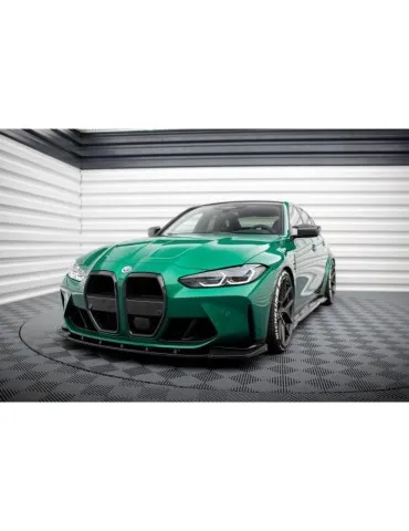 Fibre de carbone Lame de Pare-chocs Avant V.1 BMW M4 G82 / M3 G80 - Maxton