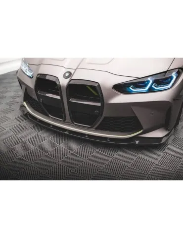 Fibre de carbone Lame de Pare-chocs Avant V.1 BMW M4 G82 / M3 G80 - Maxton