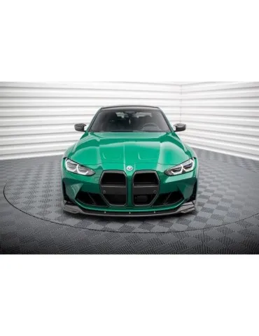 Fibre de carbone Lame de Pare-chocs Avant V.2 BMW M4 G82 / M3 G80 - Maxton