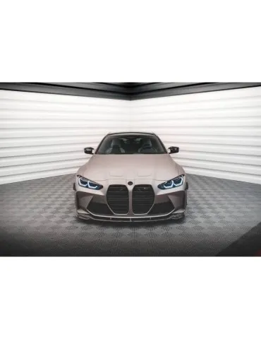 Fibre de carbone Lame de Pare-chocs Avant V.2 BMW M4 G82 / M3 G80 - Maxton