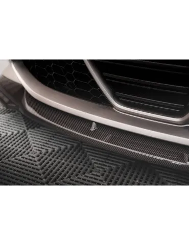 Fibre de carbone Lame de Pare-chocs Avant V.2 BMW M4 G82 / M3 G80 - Maxton