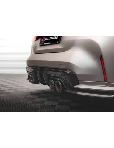 Fibre de carbone Diffuseur Arrière BMW M4 G82 / M3 G80 - Maxton