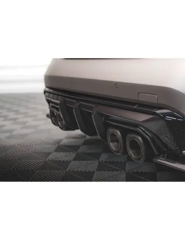 Fibre de carbone Diffuseur Arrière BMW M4 G82 / M3 G80 - Maxton