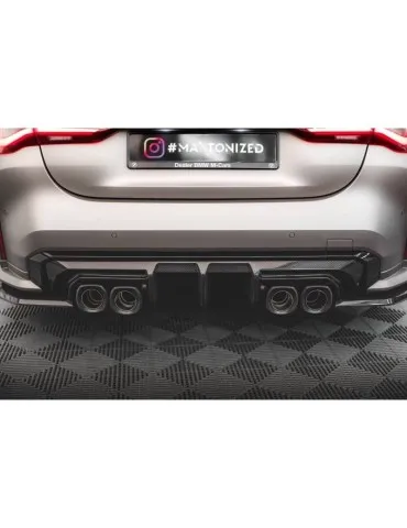 Fibre de carbone Diffuseur Arrière BMW M4 G82 / M3 G80 - Maxton