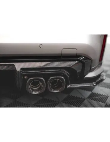 Fibre de carbone Diffuseur Arrière BMW M4 G82 / M3 G80 - Maxton