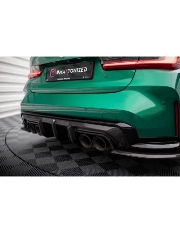 Fibre de carbone Diffuseur Arrière BMW M4 G82 / M3 G80 - Maxton