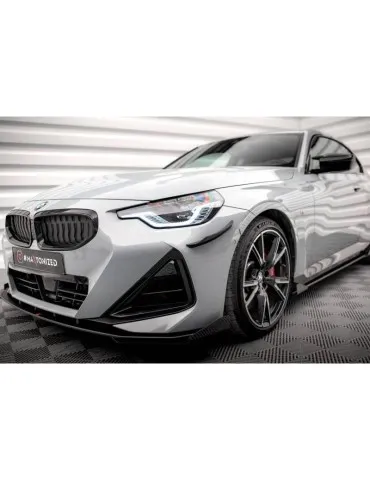 Déflecteurs d'air / Appuis de Pare-chocs Avant (Déflecteurs d'air) BMW 2 Coupe M-Pack / M240i G42 - Maxton