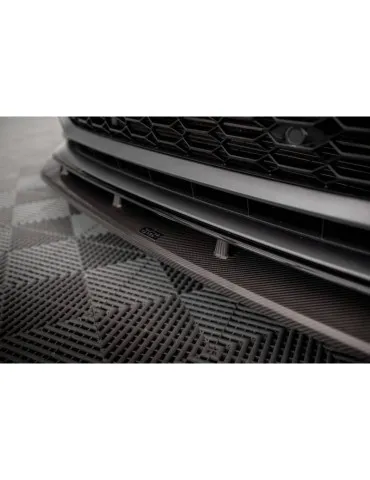 Fibre de carbone Lame de Pare-chocs Avant AUDI RS6 C8 / RS7 C8 - Maxton