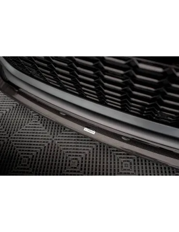 Fibre de carbone Lame de Pare-chocs Avant AUDI RS6 C8 / RS7 C8 - Maxton