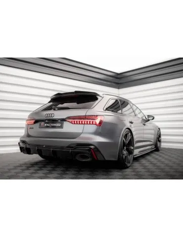 Fibre de carbone Becquet / Aileron de hayon AUDI RS6 C8 - Maxton
