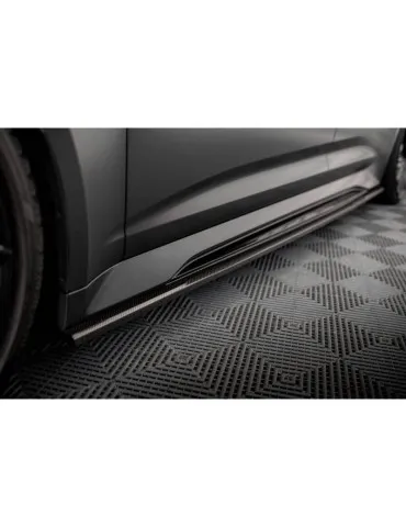 Fibre de carbone de Bas de caisse AUDI RS6 C8 / RS7 C8 - Maxton