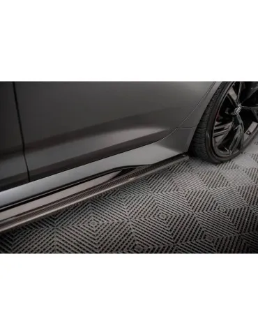 Fibre de carbone de Bas de caisse AUDI RS6 C8 / RS7 C8 - Maxton