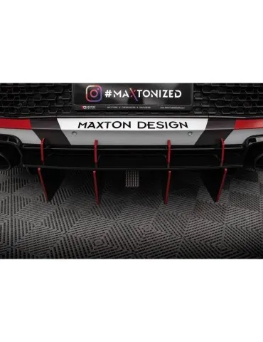Gamme Street Pro Central Diffuseur Arrière AUDI R8 MK2 Facelift - Maxton