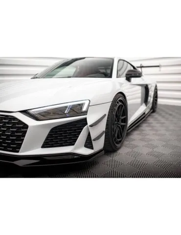 Déflecteurs d'air / Appuis de Pare-chocs Avant (Déflecteurs d'air) AUDI R8 MK2 Facelift - Maxton