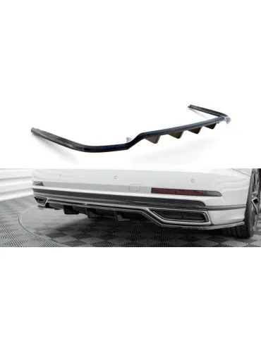 Diffuseur central Arrière (avec une barre verticale) AUDI A8 S-LINE D5 - Maxton