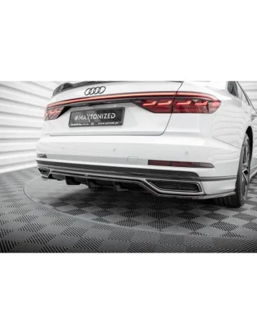Diffuseur central Arrière (avec une barre verticale) AUDI A8 S-LINE D5 - Maxton
