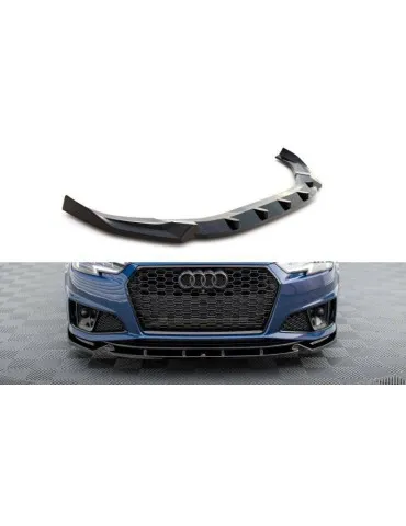 Lame de Pare-chocs Avant V.1 AUDI A4 Competition B9 - Maxton
