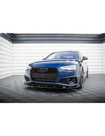 Lame de Pare-chocs Avant V.1 AUDI A4 Competition B9 - Maxton